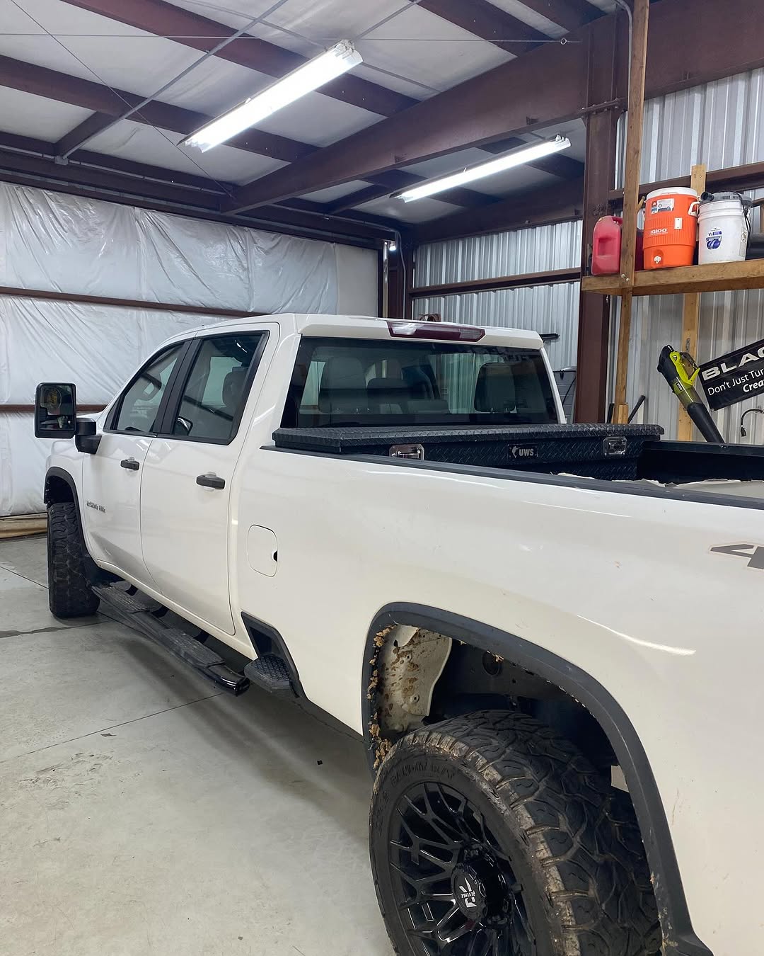 Before: second view of Silverado 2500